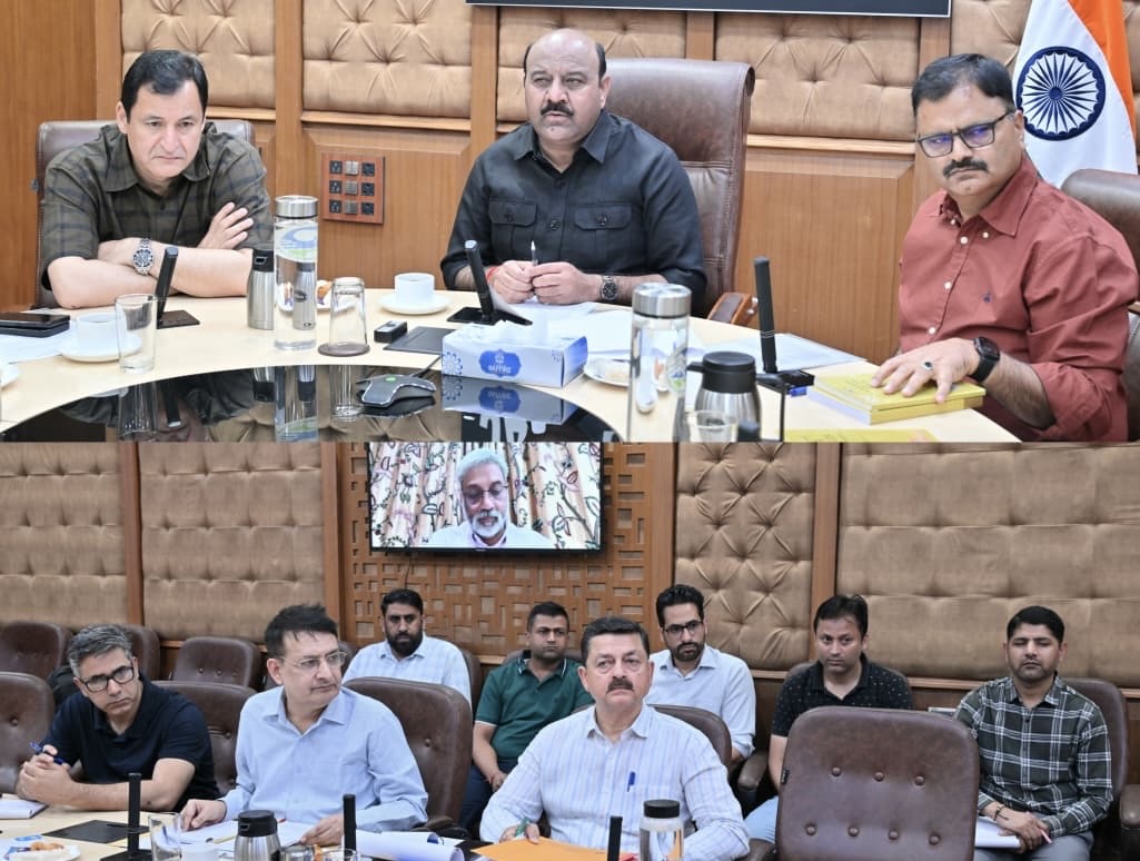 'Dy CM J&K chairs Sub-Committee meet on Gair Mumkin Khads'