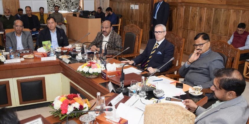 CM Omar Abdullah issues directions to Officers in Anantnag
