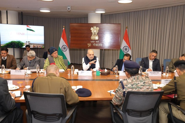 Amit Shah chairs Security review meeting on J&K in New Delhi