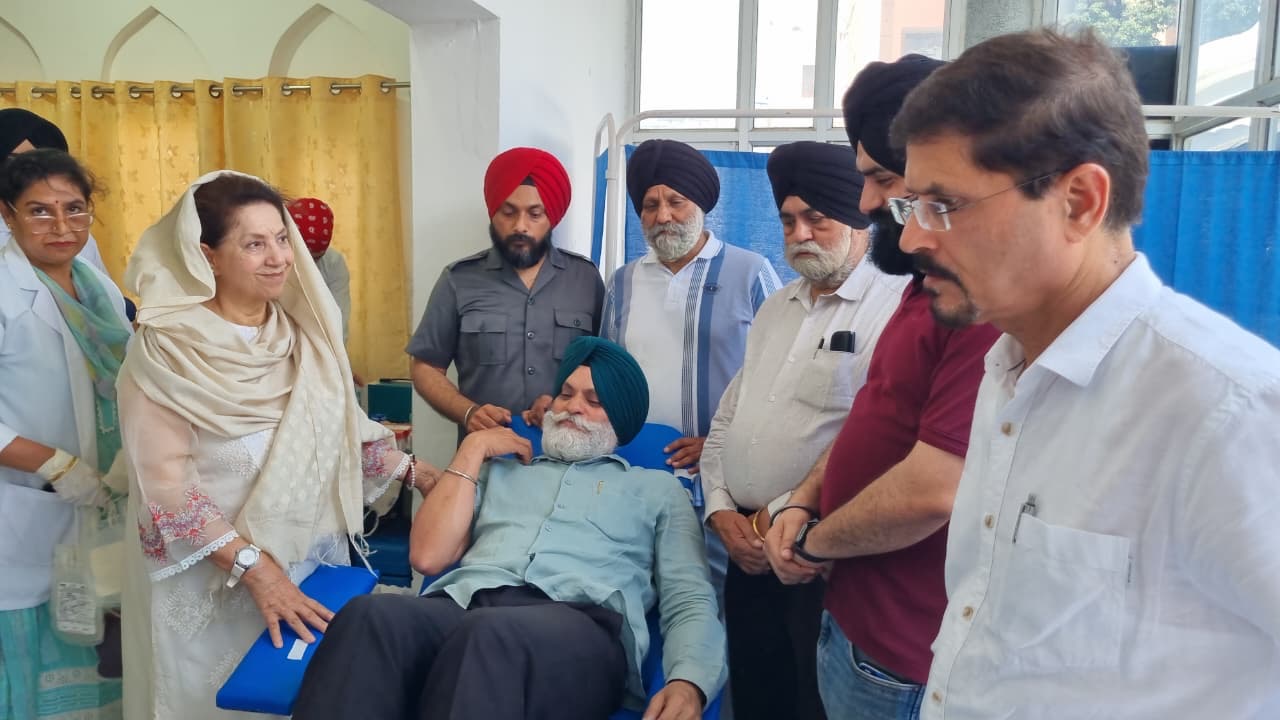 Young Blood Association, SEWA Organised Blood Donation Camp in Jammu