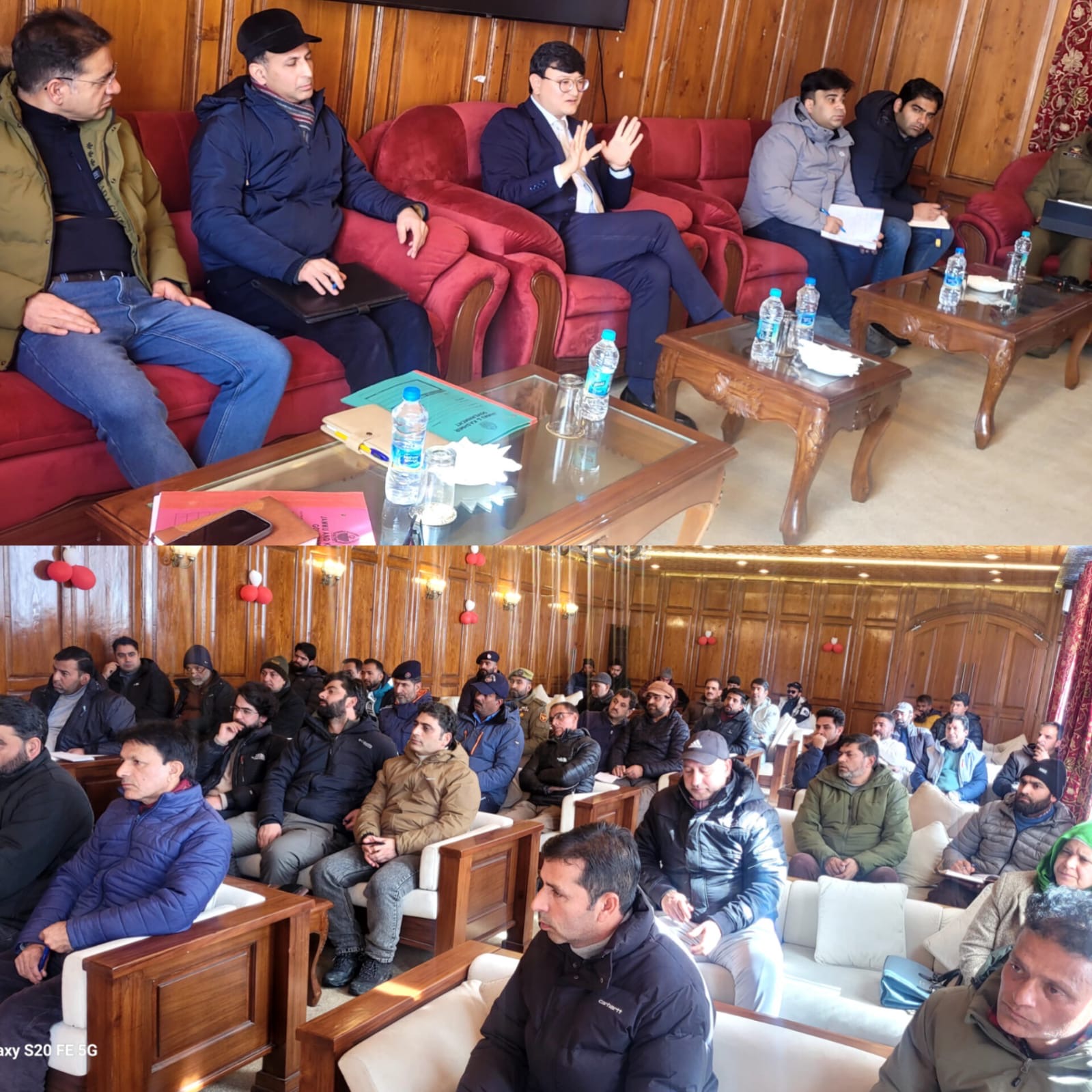 'DC Baramulla chairs meeting on  Khelo India  Winter Games  at Gulmarg'