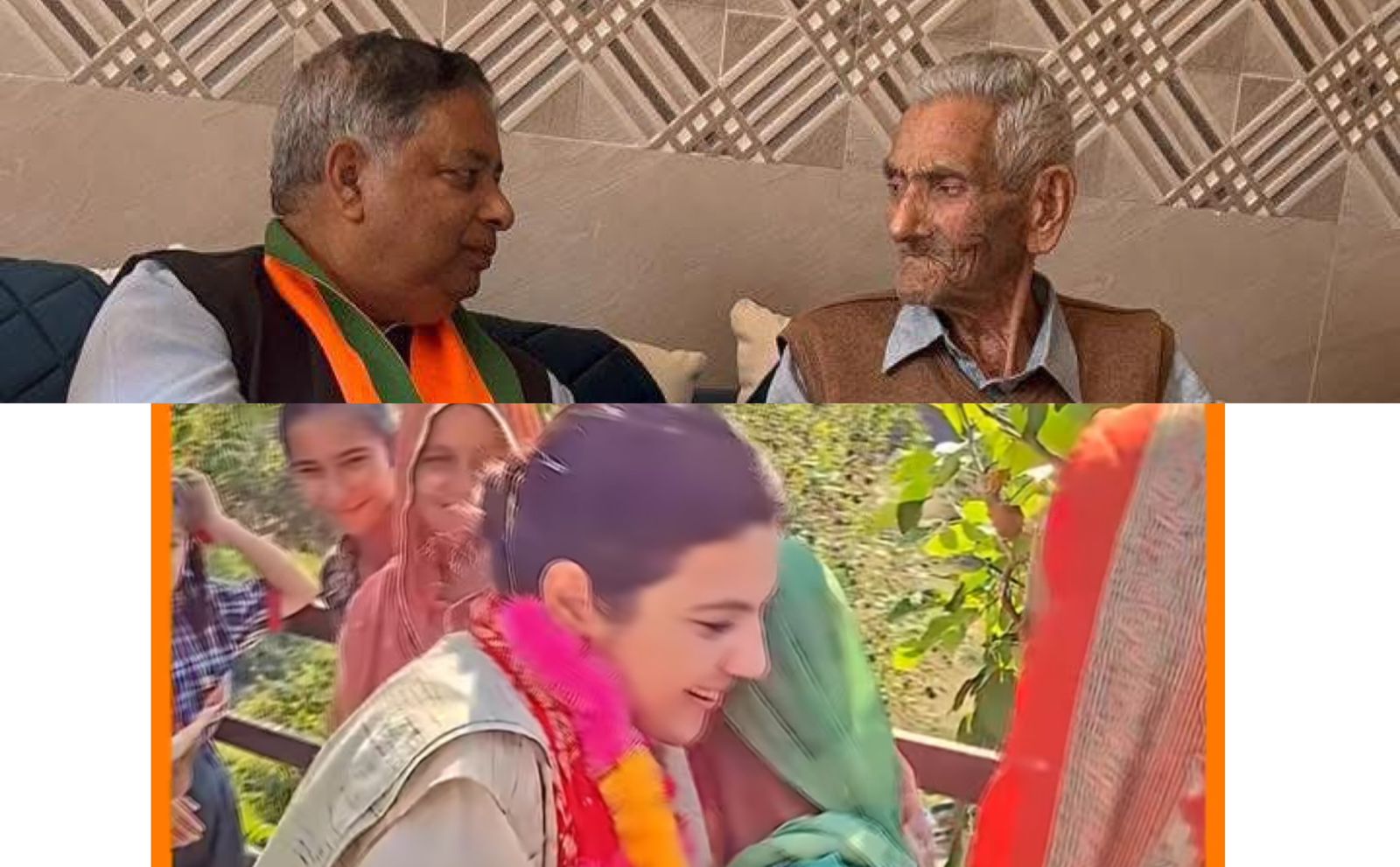 'Sat Sharma , Devyani Rana campaign in Nagrota '