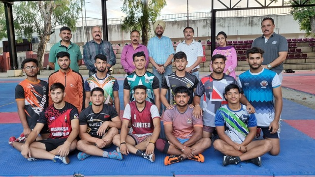 J&K Amateur Kabaddi Association CEO announced Kabaddi team for YUVA KABADDI SERIES