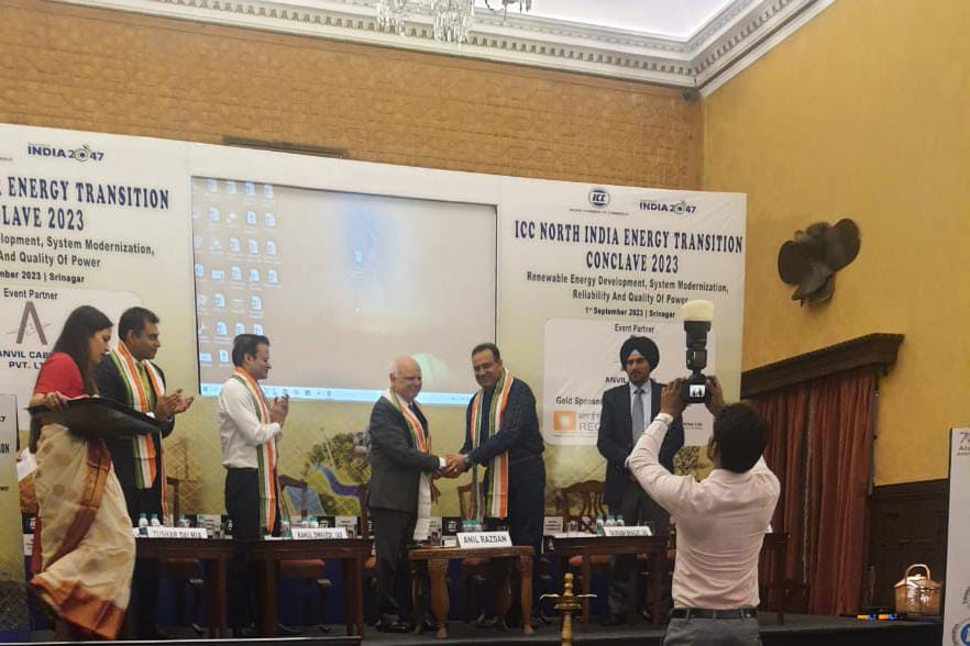 ICC appreciates J&K Govt for solar power generation ; Saurabh Bhagat addresses Conclave 