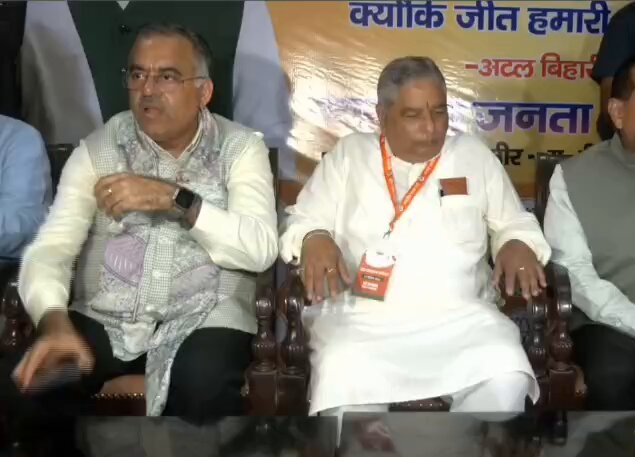 J&K BJP Leaders in Delhi ; 7 Probables for Rajya Sabha Election ; Devyani Rana likely for Nagrota