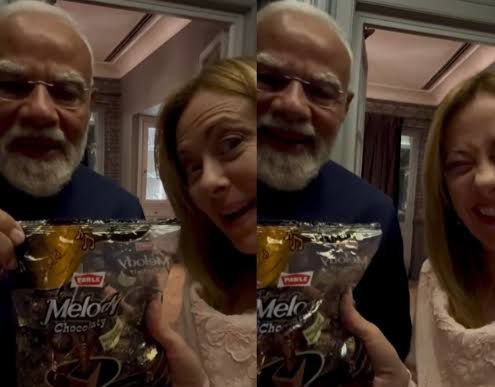 'PM Narendra Modi gifts Melody Toffees to Italian PM Meloni '
