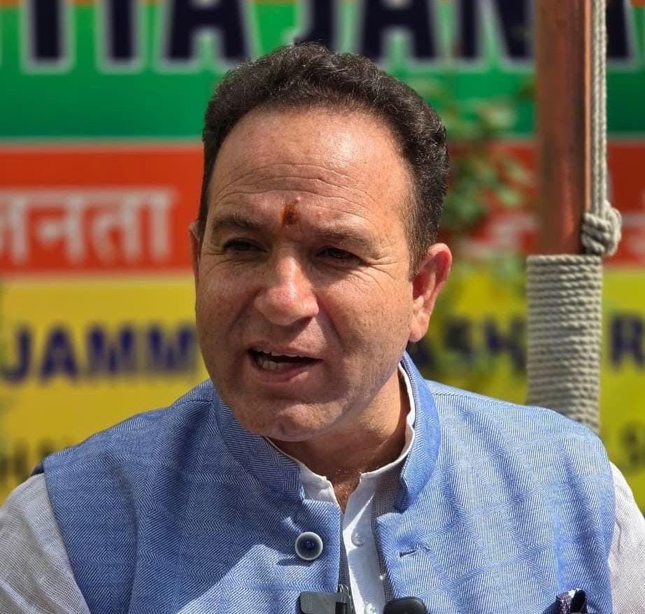'CM Omar Abdullah desperately trying to rebrand himself as anti-BJP warrior: LoP Sunil Sharma'