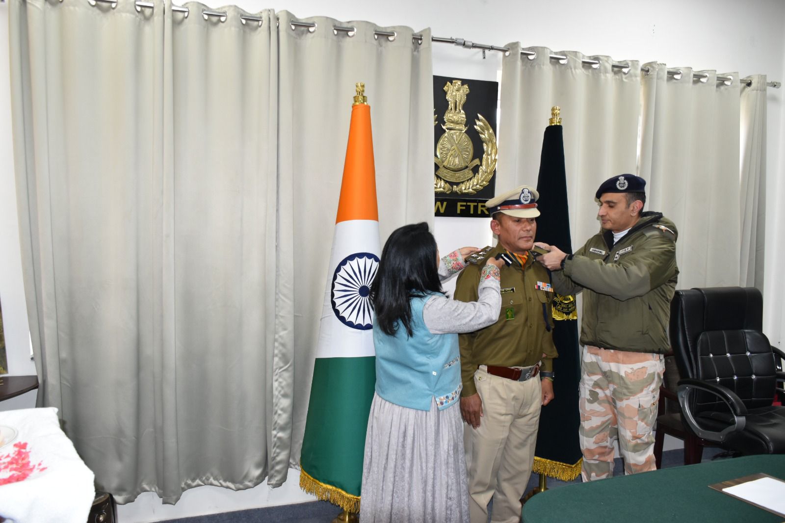 Tashi become first officer from Ladakh to be promoted to rank of DIG in ITBP 