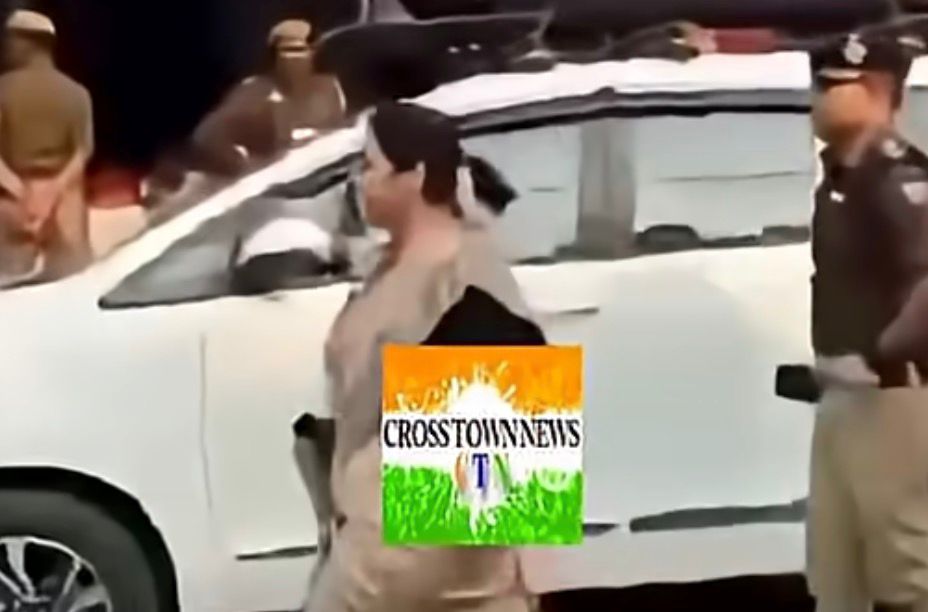 IAS Officer Kritika Jyotsana, earlier posted DC Udhampur, sprints to reach Yogi Adityanath's event