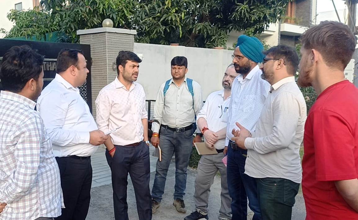  Commissioner JMC  conducts field visit in Jammu 
