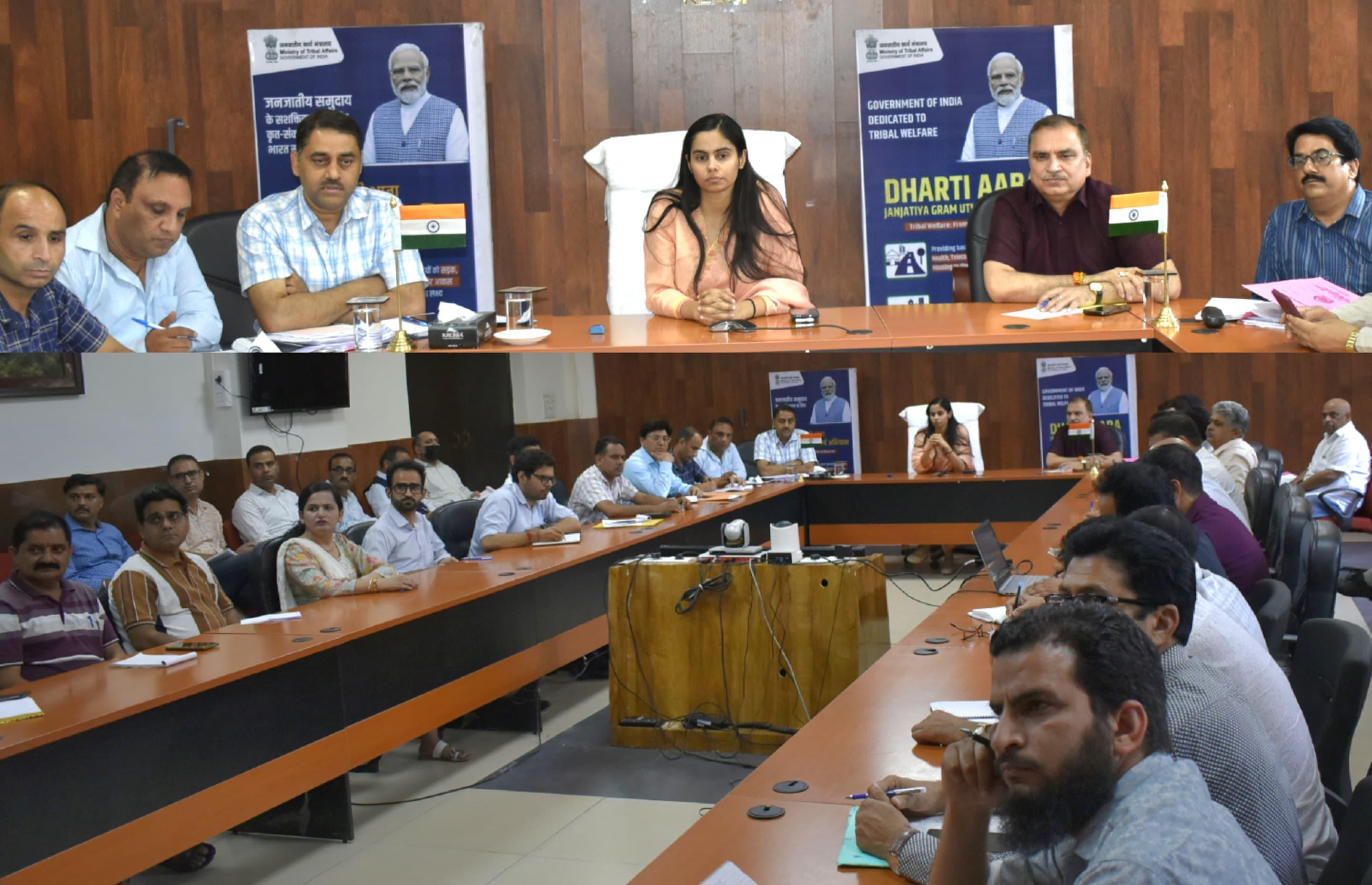 DC Reasi Reviews Readiness for Outreach Camps in 44 Tribal Villages 