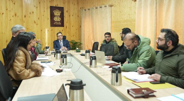 Chief Secretary, Ladakh reviews Decriminalization of Laws under Jan Vishwas Act 