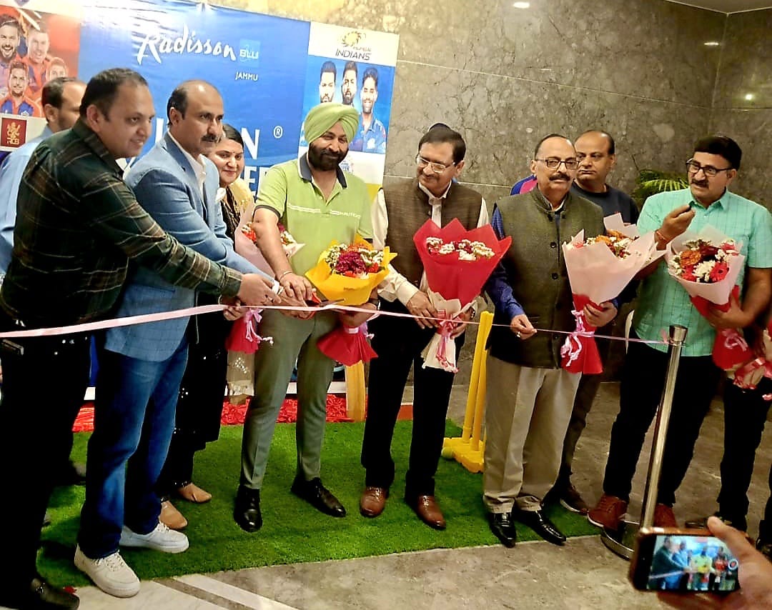 Ranjeet Kalra inaugurates J&K's IPL Wall of Fame 
