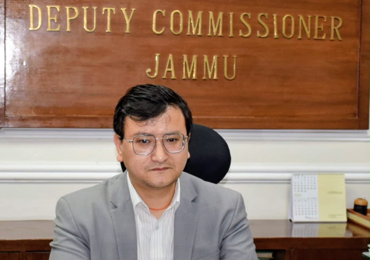 'Minga Sherpa takes over charge of DC Jammu'