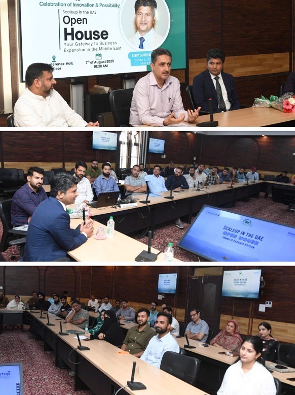 JKEDI connects J&K startups to Middle East ecosystem 