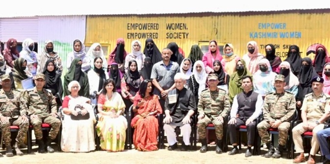 Women-led development will help us to overcome challenges like terrorism: LG Sinha