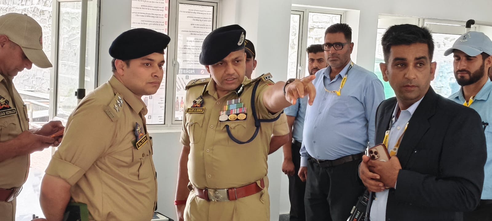 'Security Wing J&K Police ensures high level Security measures , Triple layer Security Checks for Amarnath ji Yatra '