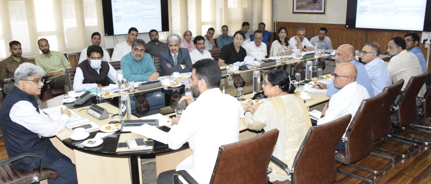 'CS assesses NHM progress to elevate health indicators across J&K'