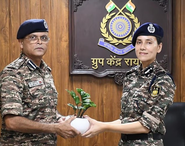 'Woman IPS Officer appointed first woman IG of CRPF’s CoBRA '
