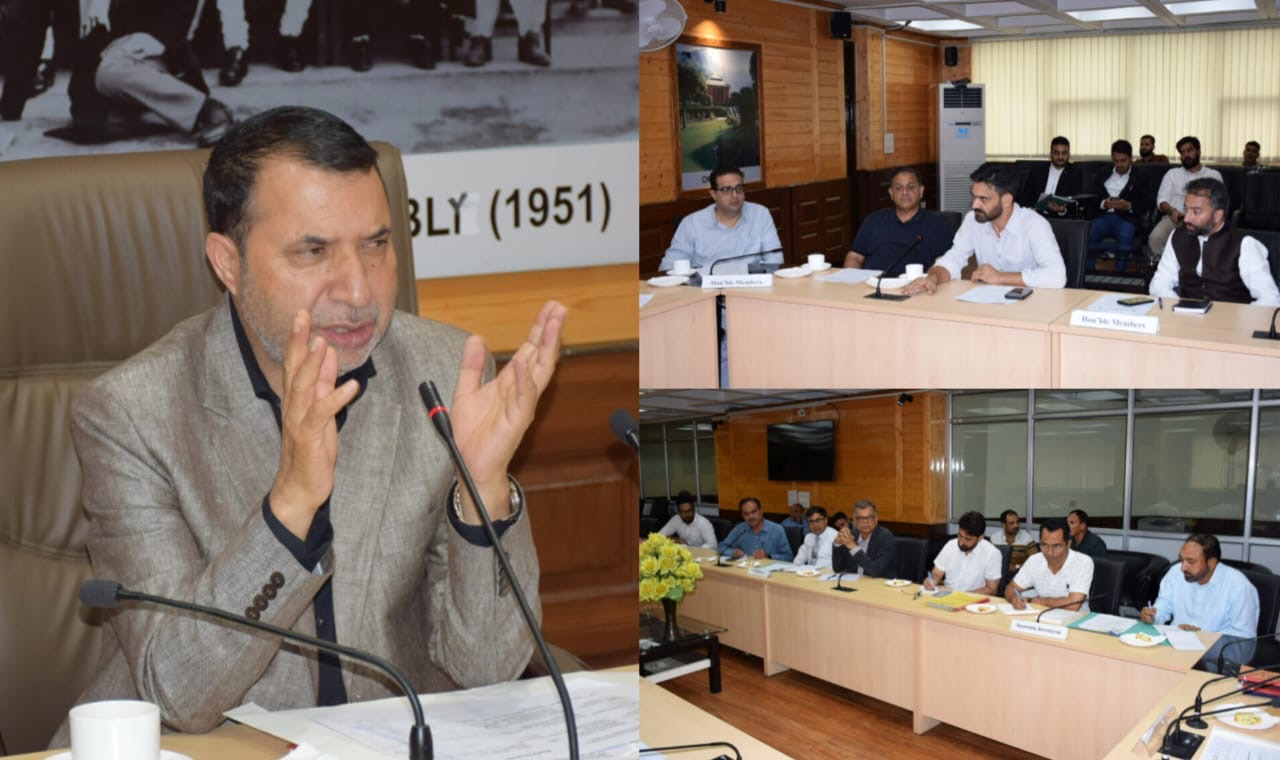 Committee on Petitions reviews progress of AIIMS Awantipora