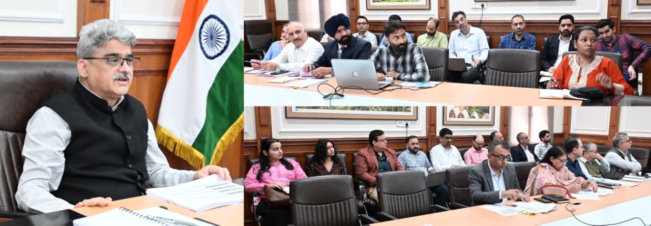 'Chief Secy J&K reviews Mission YUVA progress across J&K districts'