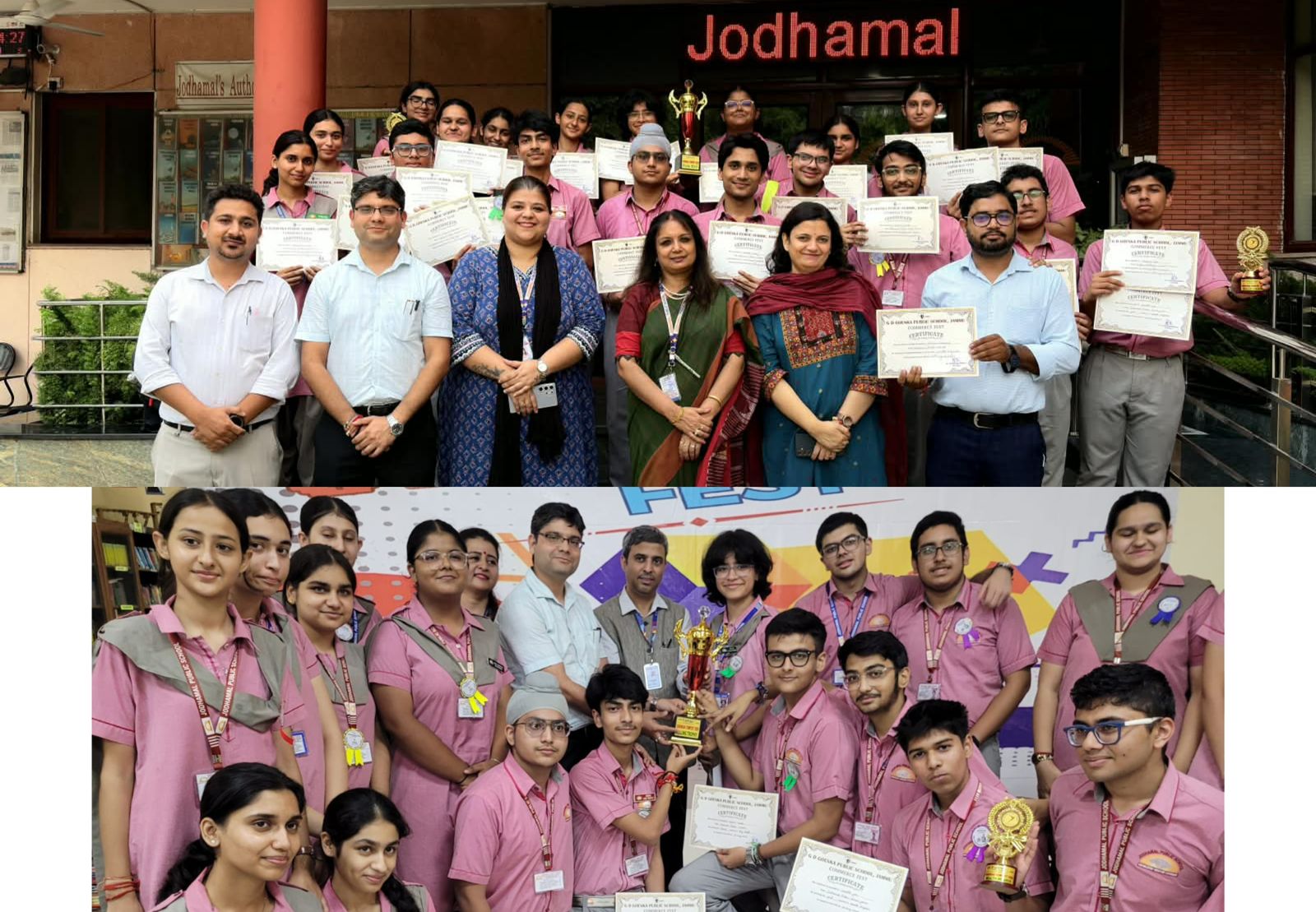 'Jodhamal Public School emerges overall Winner at GD Goenka Commerce Fest 2026'