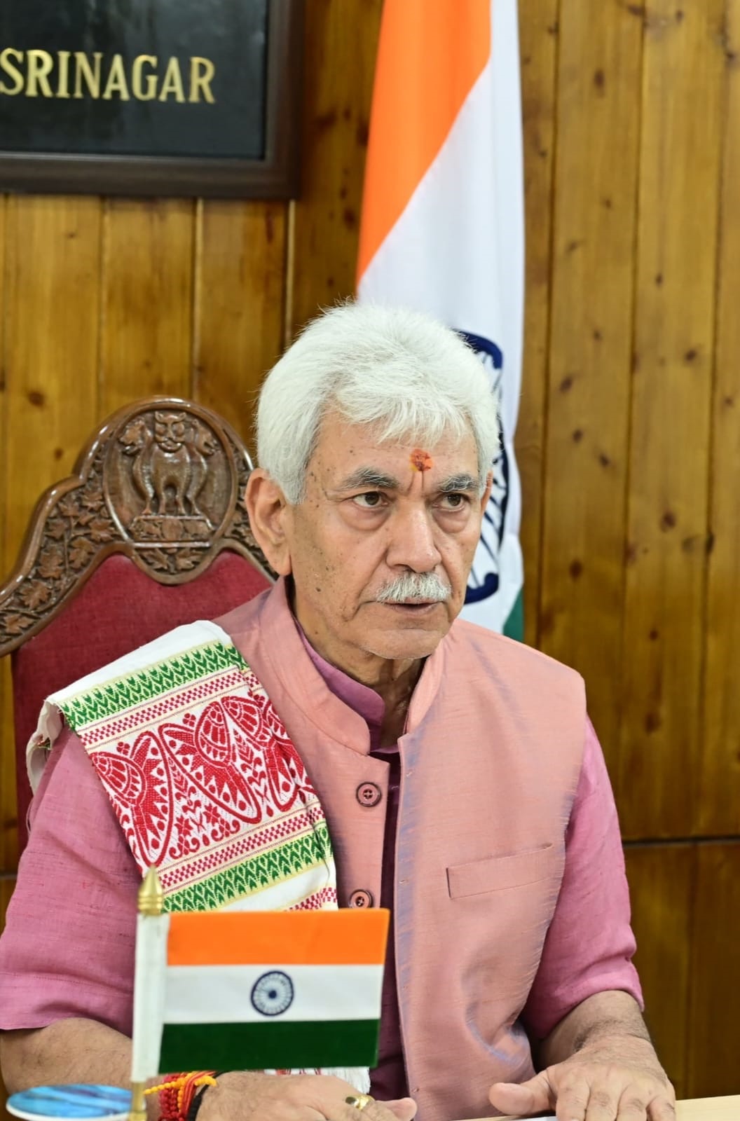  Lieutenant Governor reviews final preparations on Shri Amarnath Ji Yatra-2025