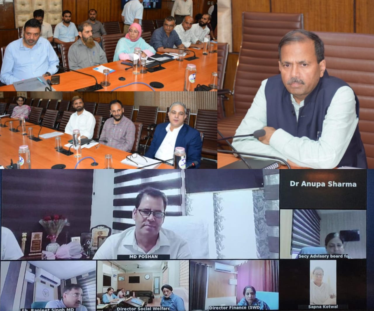 Principal Secretary SWD J&K AK Singh chairs introductory cum review meeting 