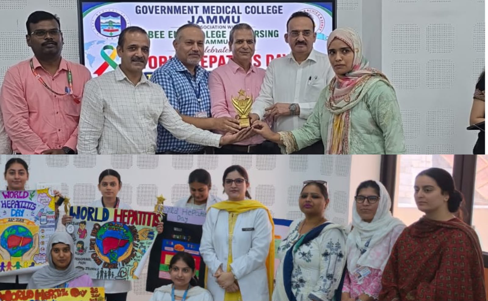  GMCH Jammu celebrates World Hepatitis Day