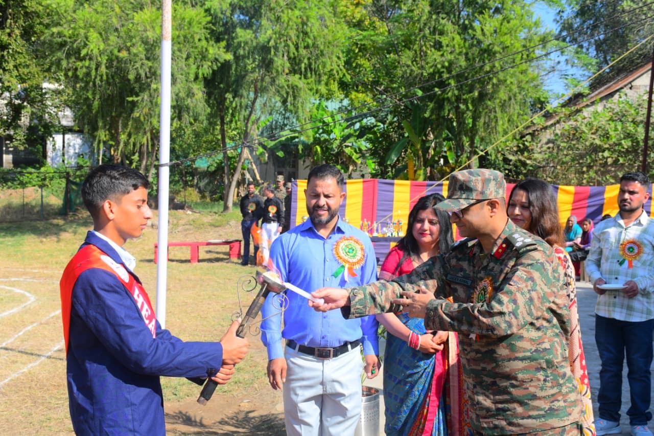 Kalidhar Memorial Army School  Sunderbani organises Annual Sports Day 