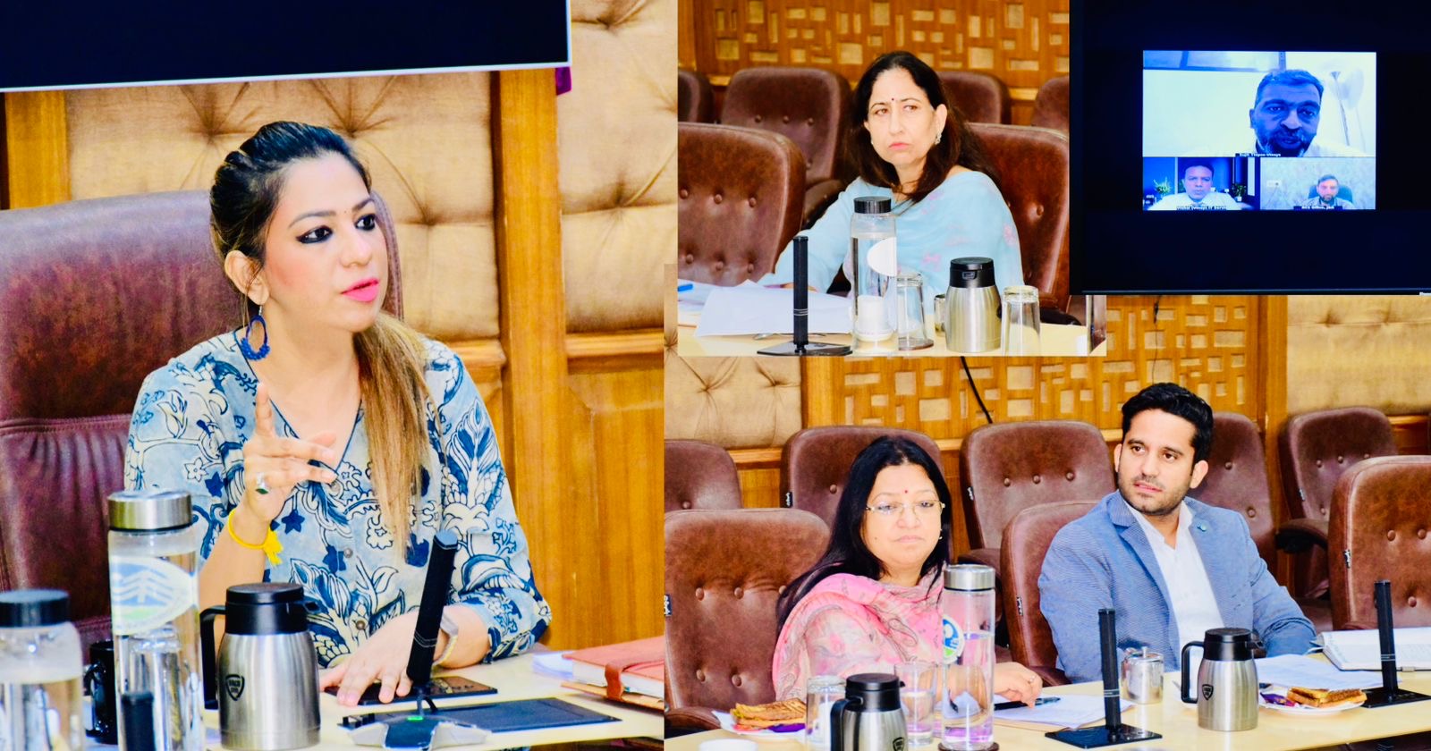 'Yasha Mudgal reviews performance of Urban Co-operative Bank Ltd Anantnag'