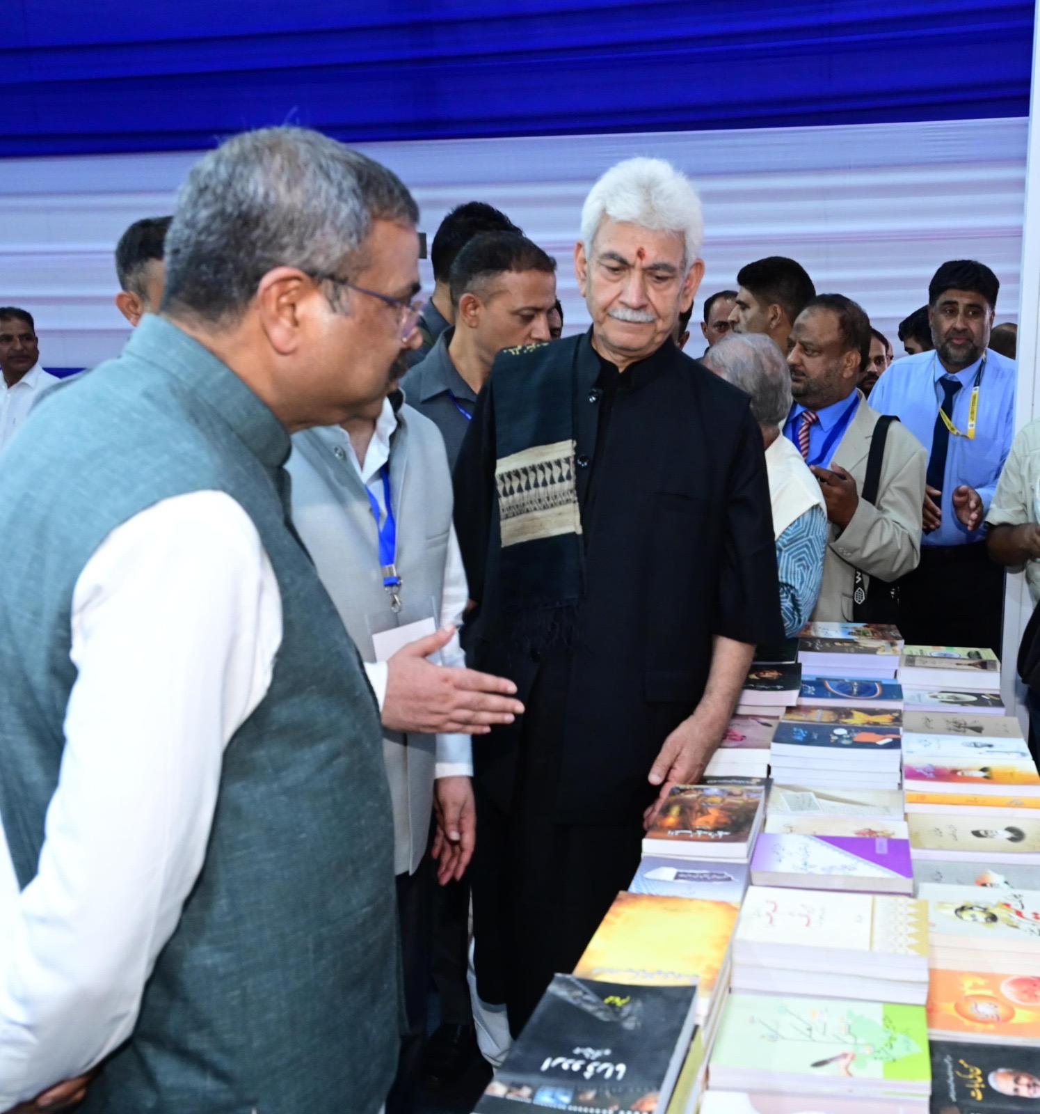 LG J&K attends Chinar Book Festival organised by National Book Trust of India at Srinagar