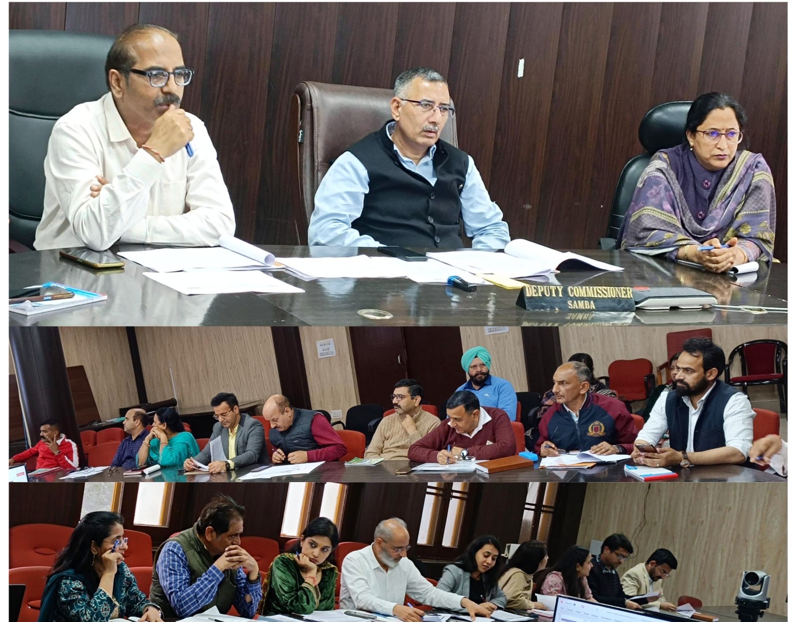 DDC reviews progress of District Capex Budget projects in Samba
