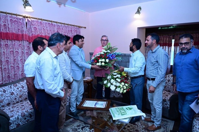 Graduate Engineers delegation brings several long-pending & critical issue to CM Omar Abdullah