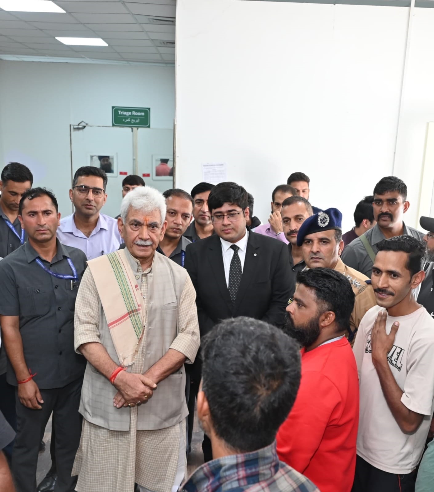“Shri Amarnath Ji Yatra-2025” Lieutenant Governor visits Baltal Base Camp; Reviews arrangements for the ongoing Shri Amarnath Ji Yatra