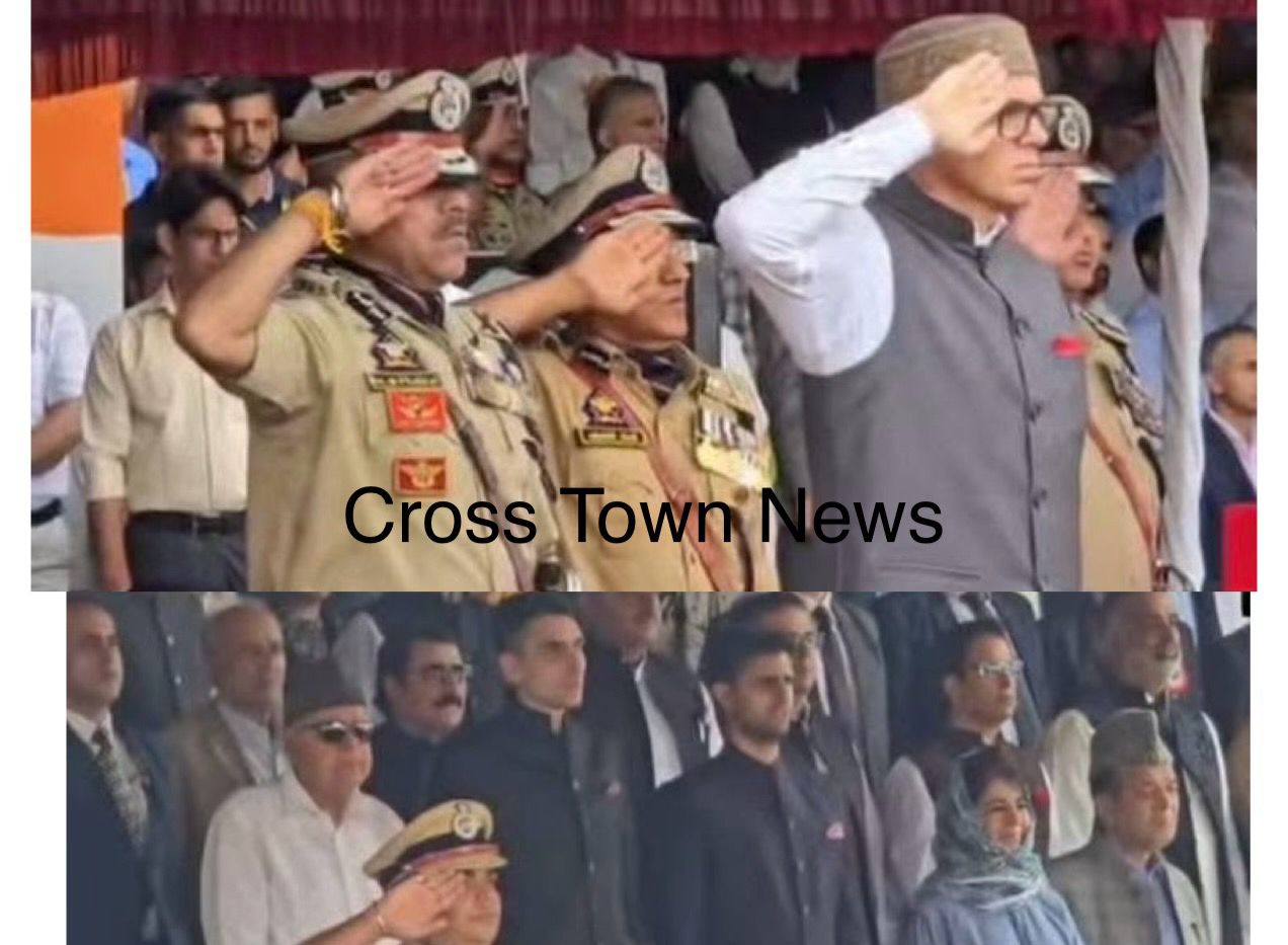 CM J&K Omar Abdullah hoists National Flag , a moment that came after 8 years 