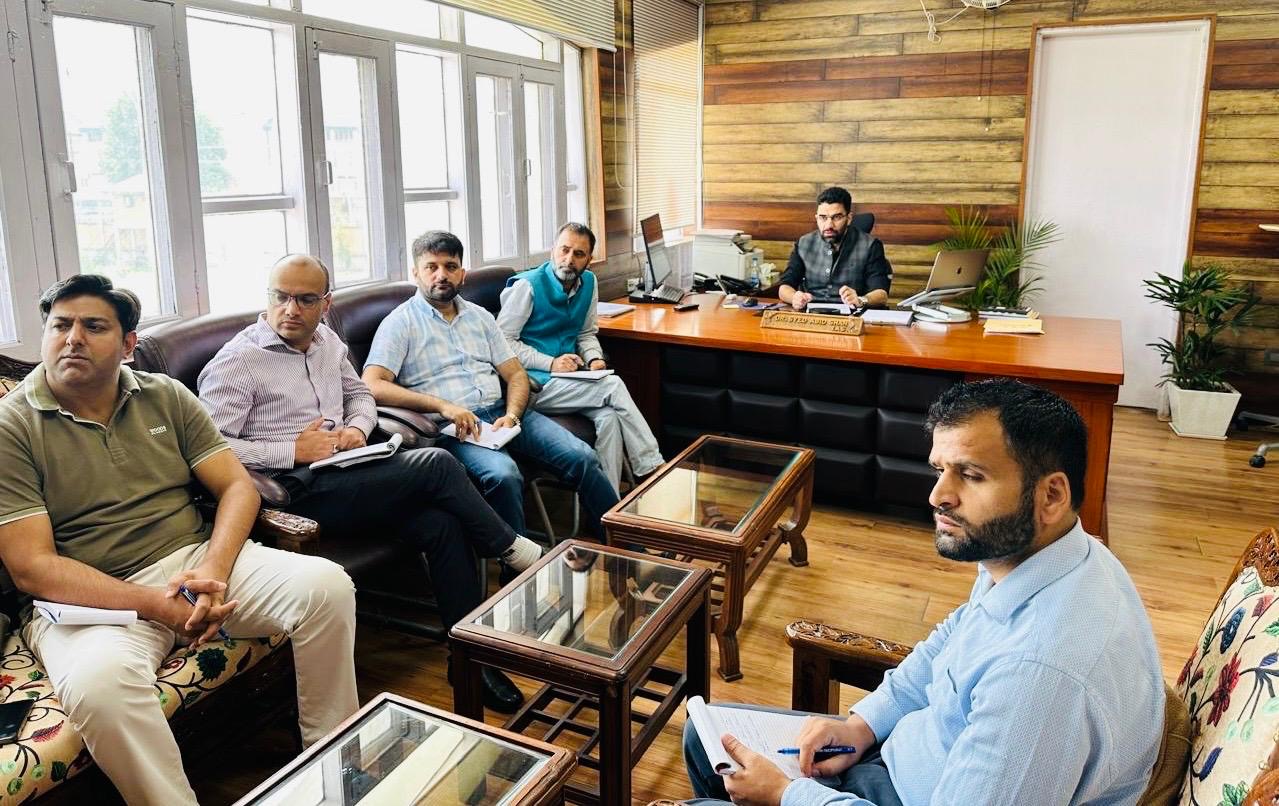 Syed Abid reviewed preparedness across J&K in light of declaration of Monkeypox as an emergency