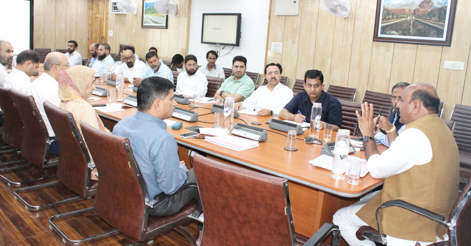 Adopt zero tolerance approach towards illegal mining in J&K: Dy CM to Officers