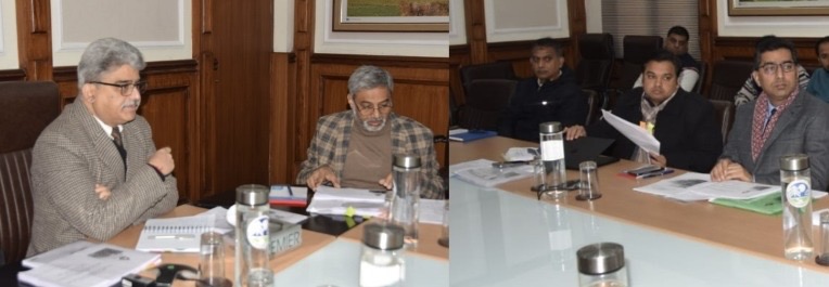CS J&K for laying focus on completion of schemes under JJM;  Asks for enhancing the capacity of locals to operate the schemes successfully