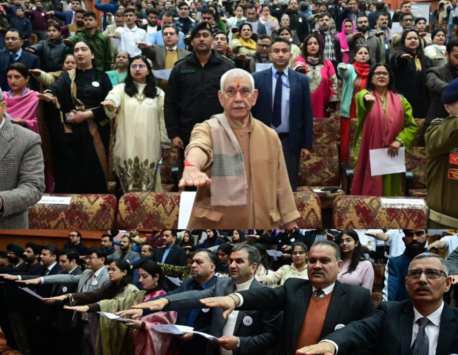 LG J&K graces National Voters Day Celebration in Jammu 
