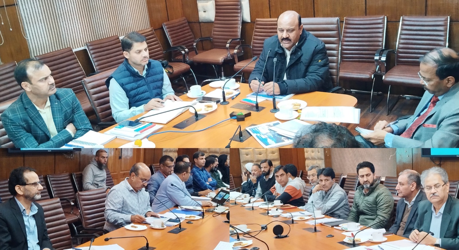 Dy CM J&K assesses snow clearance preparedness 