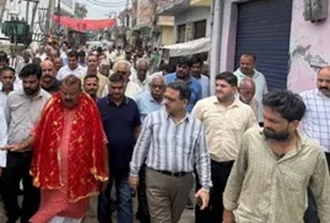 SSP SCW Jammu decorates 5 PSK9 Squad officials with new ranks