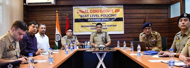 'IGP  Kashmir stresses on Beat Level Policing '