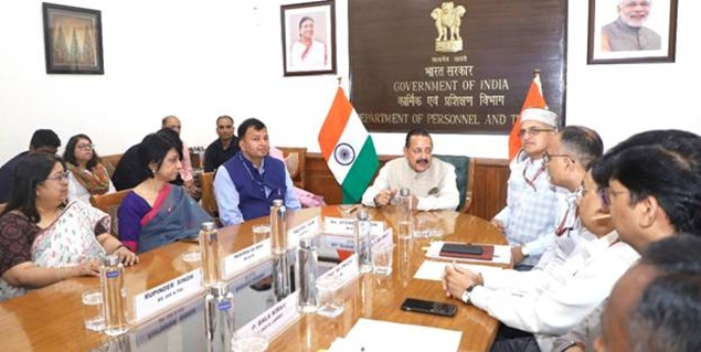 Dr. Jitendra  launches e-Civil List of IAS Officers, emphasizes Transparency and Digital Reform