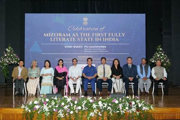  Mizoram becomes the first state in India to attain full literacy
