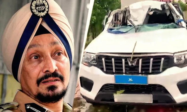 An ITBP DIG and his driver were killed  in  an accident