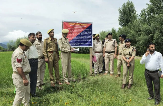 Police attach property of Pakistan-Based Terrorist handler