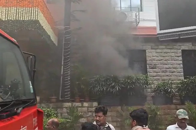 Fire Breaks Out At Income Tax Office Building In Mumbai's Churchgate