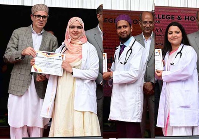 Health & Education pillars of J&K’s progress and prosperity: CM Omar Abdullah