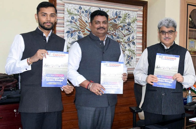 CS launches ‘Info Connect’ – a monthly chronicle of J&K's progress